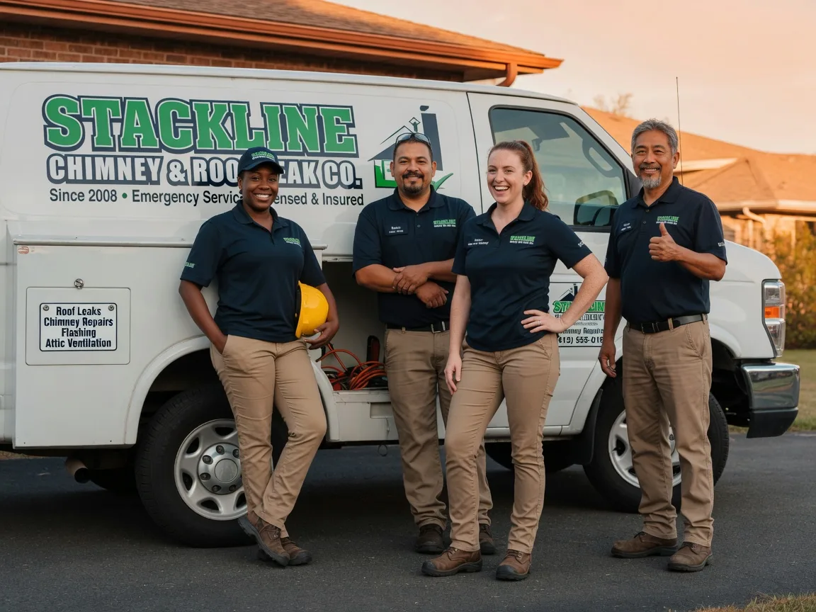 Chimney flashing repair company in Rochester, MN